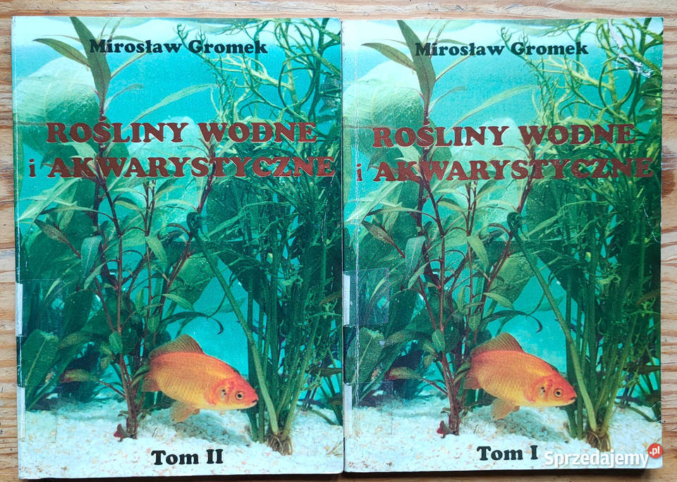 Rośliny wodne i akwarystyczne 2 tomy Mirosław Sosnowiec
