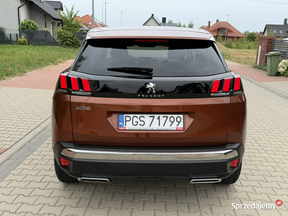 Peugeot 3008 Peugeot 3008 Zarejestrowany 15 światła przeciwmgielne Gostyń