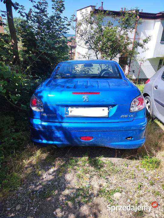 Peugeot 206 CC w całości na części Przemyśl