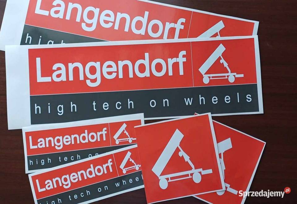 Naklejki na maszyny budowlane rolnicze naklejki sprzedam