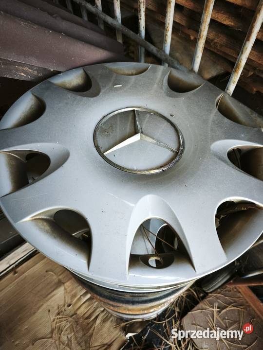 Felgi stalowe z kołpakami Mercedes c klaka śląskie Gliwice sprzedam