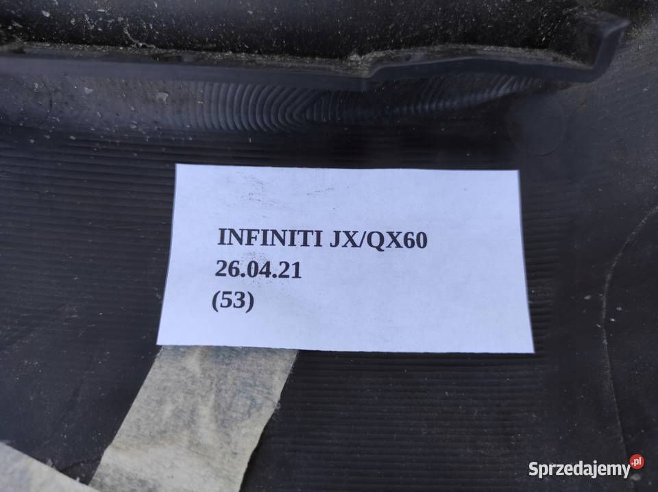 OSŁONA POD KIEROWNICĘ INFINITI QX60 JX osobowe Nowy Tomyśl
