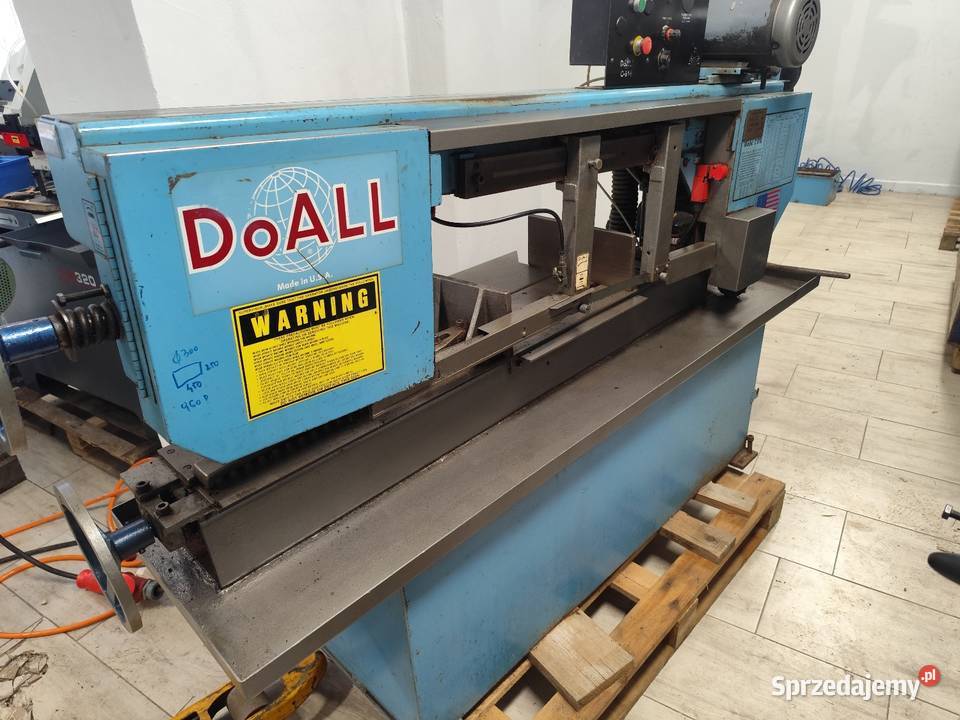 Piła taśmowa do metalu Do All USA Mep Thomas Produkcja Maków Podhalański