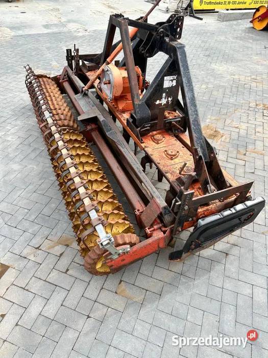 Brona aktywna brona wirowa 3metrowa MASHIO Janów sprzedam