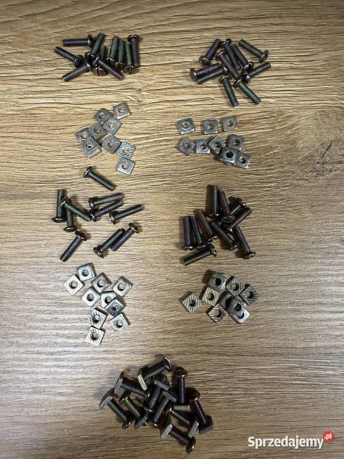Śruby i nakrętki kwadratowe do plandeki Gaz 69M Sucha Beskidzka