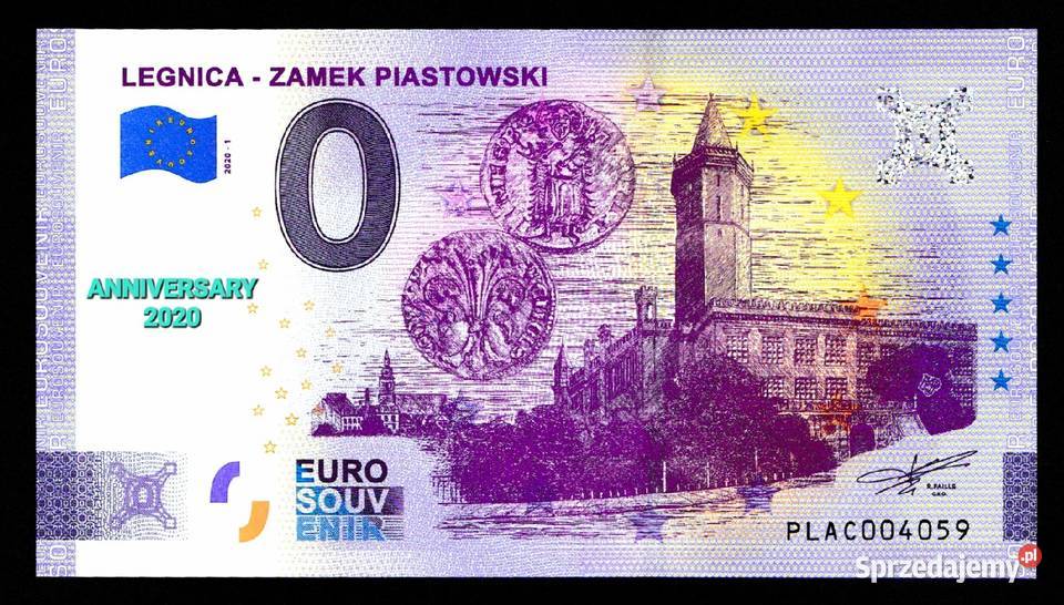 0 euro Legnica zamek piastowski Anniversary 4059 Rabka-Zdrój