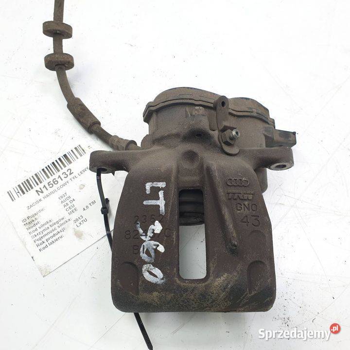 ZACISK HAMULCOWY TYŁ LEWY AUDI A8 D4 osobowe Lipno