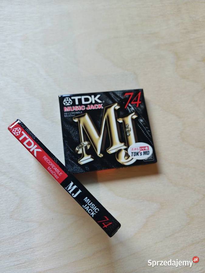 MiniDisc MD TDK Music Jack MJ74 nowe oryginalll Świerklany sprzedam