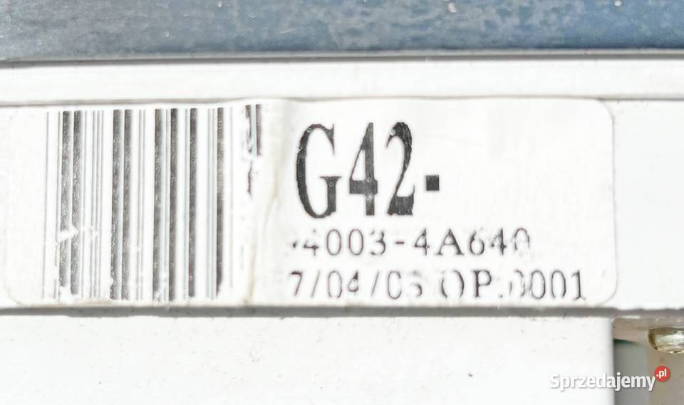 HYUNDAI H1 25 CRDI LICZNIK ZEGARY 940034A640