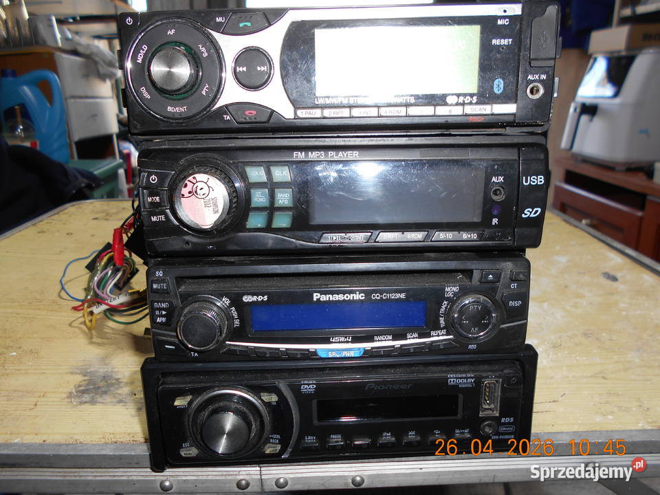 Radia samochodowe całość Car audio