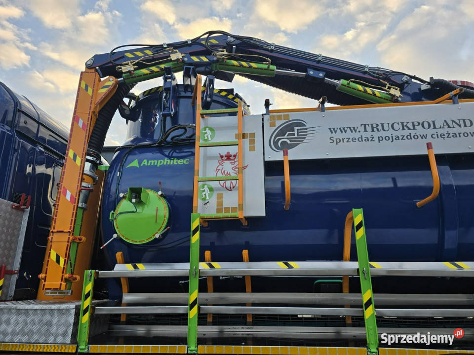 Scania Amphitec VORTEX G2 Ładowarka próżniowa