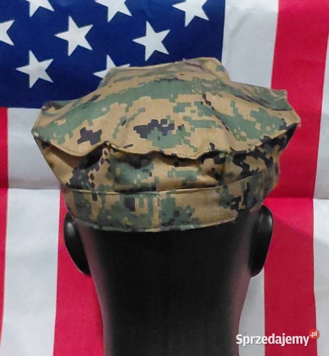 Czapka marineska woodland marpat USMC Medium Wrocław sprzedam
