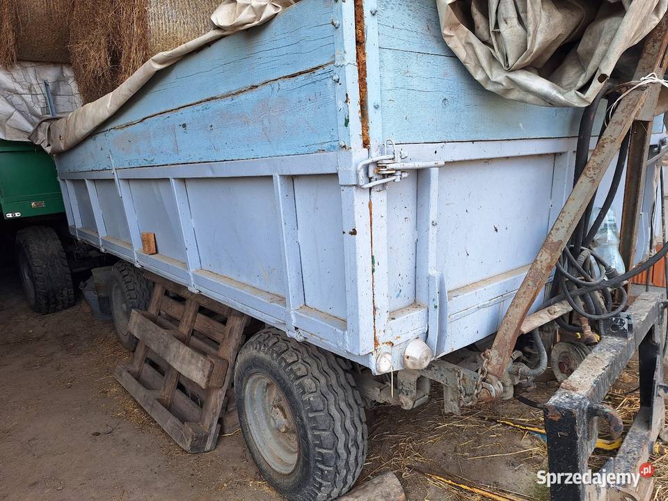 Sprzedam przyczepy wywrotka i sztywna Przyczepy rolnicze