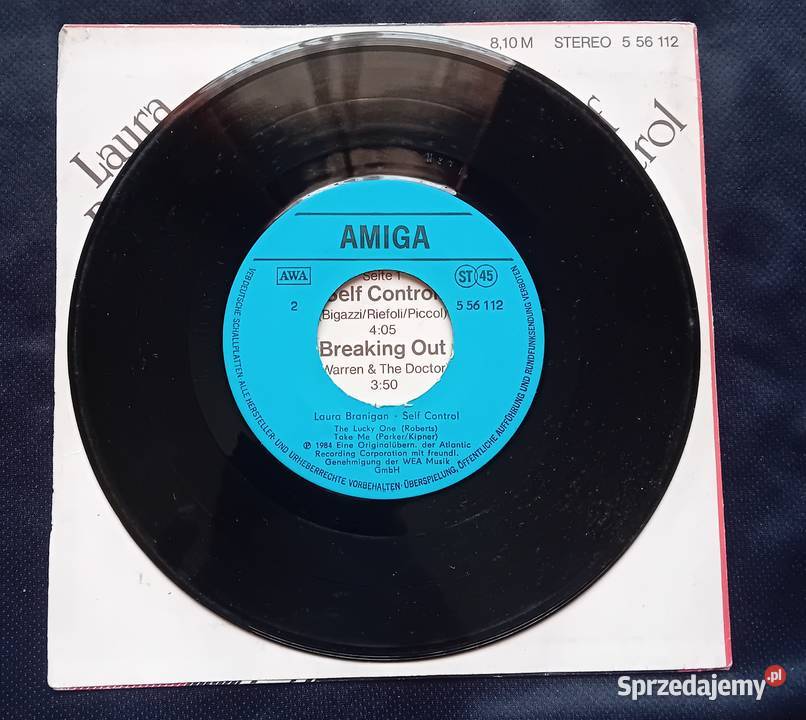 EP Laura Branigan Self Control Amiga 1985 r Koźminek