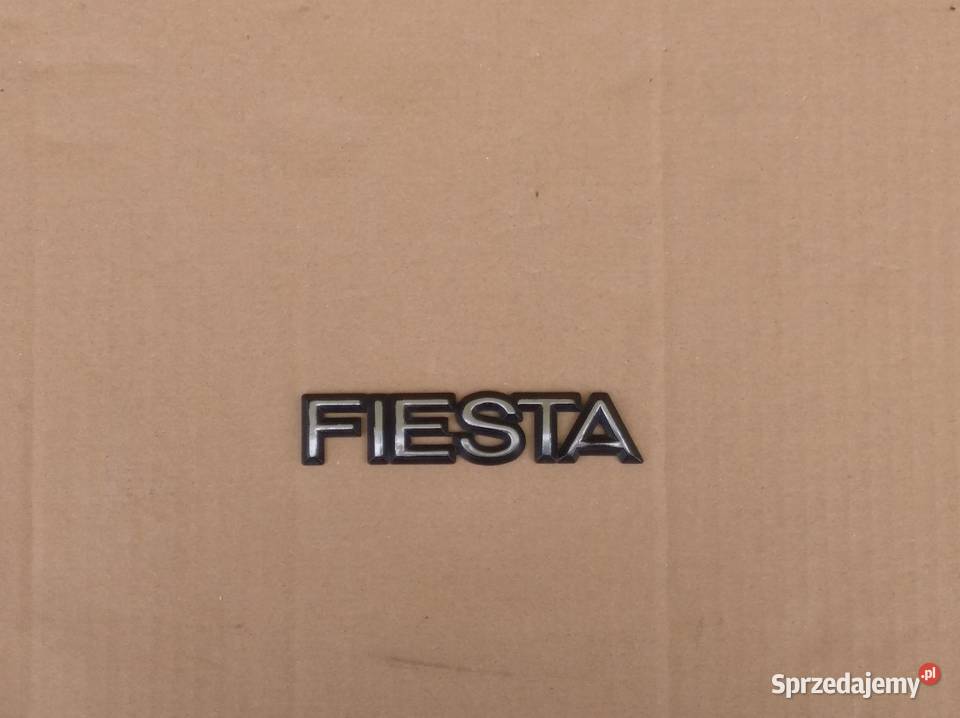 Ford Fiesta napis znaczek logo emblemat monogram osobowe Jarocin