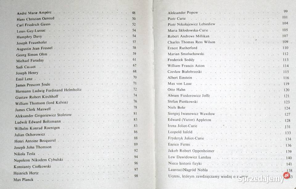Poczet wielkich fizyków Ryszard Sobiesiak Chełm