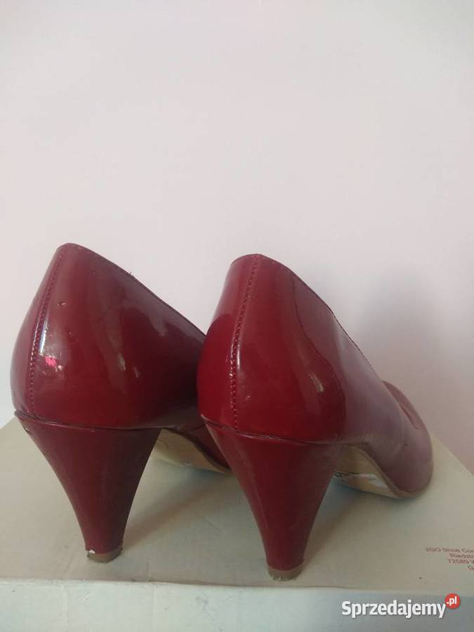 Eleganckie czerwone szpilki Graceland 39 Radom