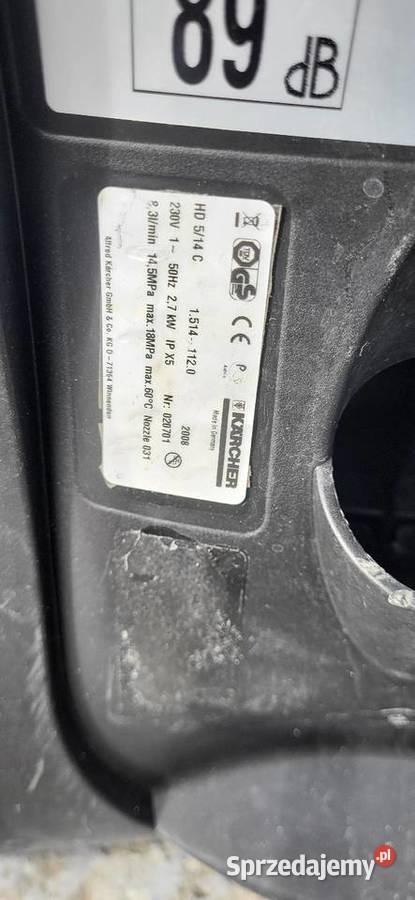 Karcher hd524 c myjka ciśnieniowa Sandomierz
