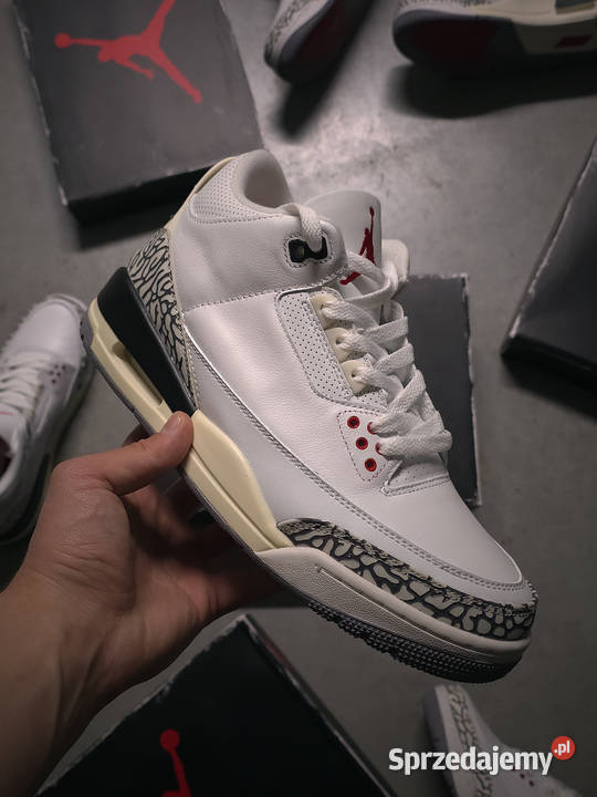 Nike Air Jordan 3 White Cement podlaskie Białystok