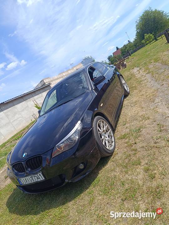 BMW e60 520d M47 2007 Automat autoalarm dolnośląskie Jawor