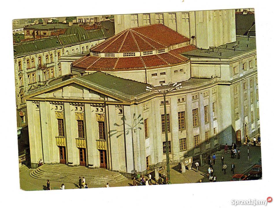 KATOWICE TEATR WYSPIAŃSKIEGO POCZTÓWKA Krynki