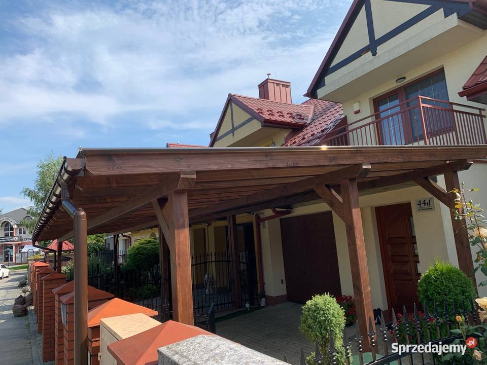 Wiata zadaszenie pergola altana grill taras Nowy Sącz