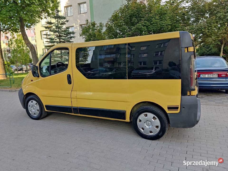 Vivaro 9 osobowy r2003p19d bez dpf prosty silnik 1900cm3 warmińsko-mazurskie Elbląg