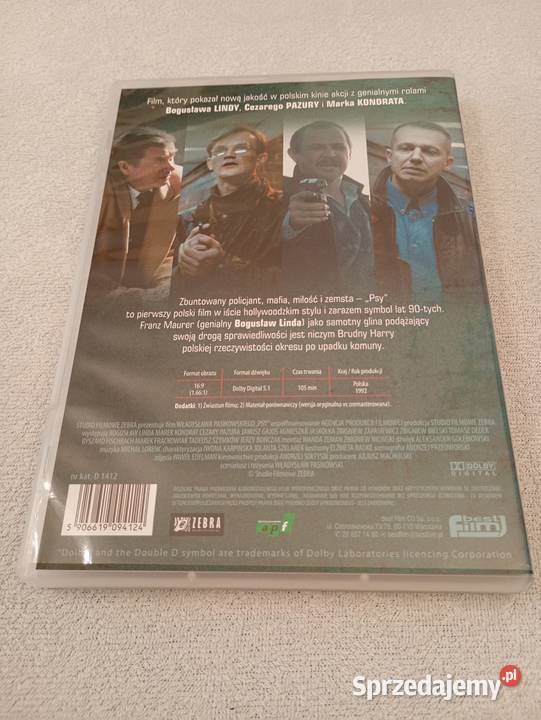 Psy film na DVD Wersja zremasterowana Scen reż W łódzkie Łódź