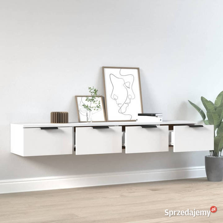 Szafki wiszące 2 białe 68x30x20 WM3115892 Warszawa sprzedam