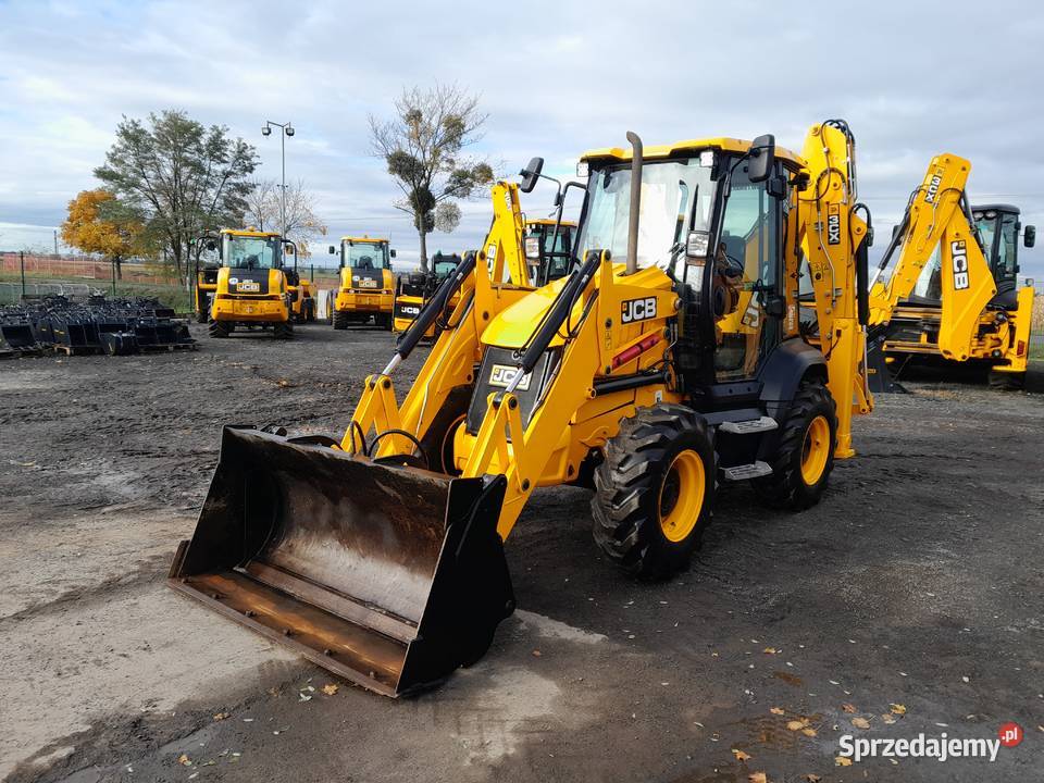 JCB COMPACT 2021R JOYSTICK KOPARKOŁADOWARKA 2CX Koparko ładowarki Krotoszyn