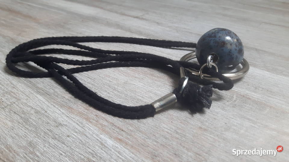 Naszyjnik ceramiczny ręcznie wykonany Otwock