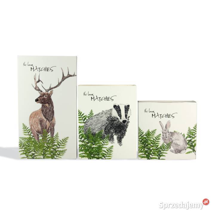 Zapałki Długie seria Natura różne rodzaje Warszawa