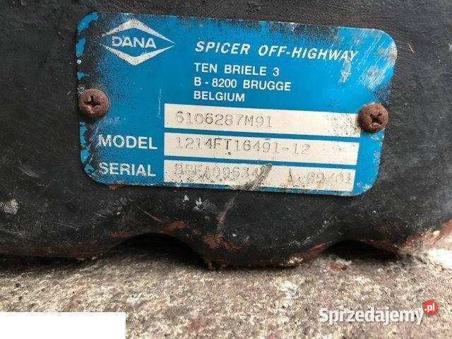 Skrzynia Dana Spicer 1214FT1649112 Jastrzębniki