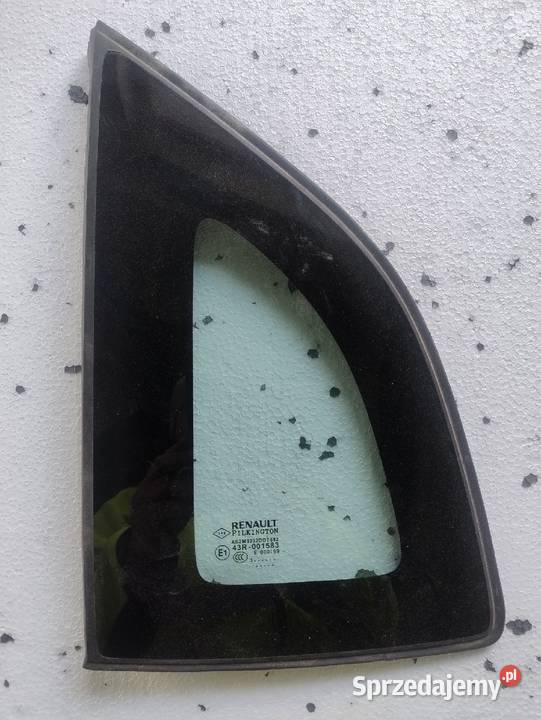 Szyba karoseryjna Renault Captur I lewy tył