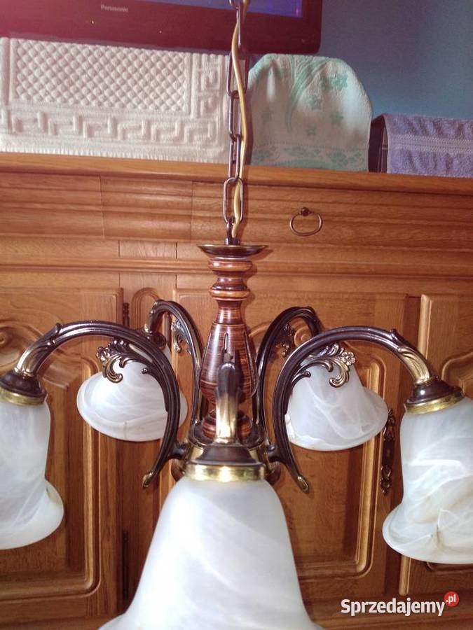 Żyrandol 5 cio ramienny Legionowo