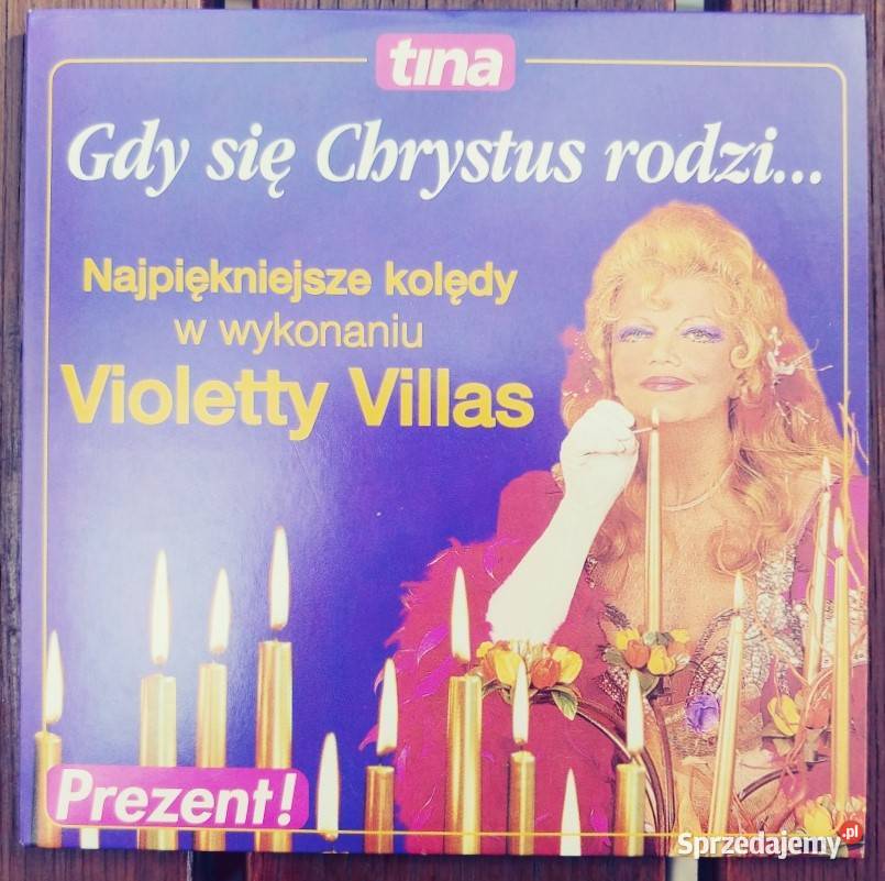 CD Gdy się Chrystus rodzi kolędy Violetty Vilas Milanówek