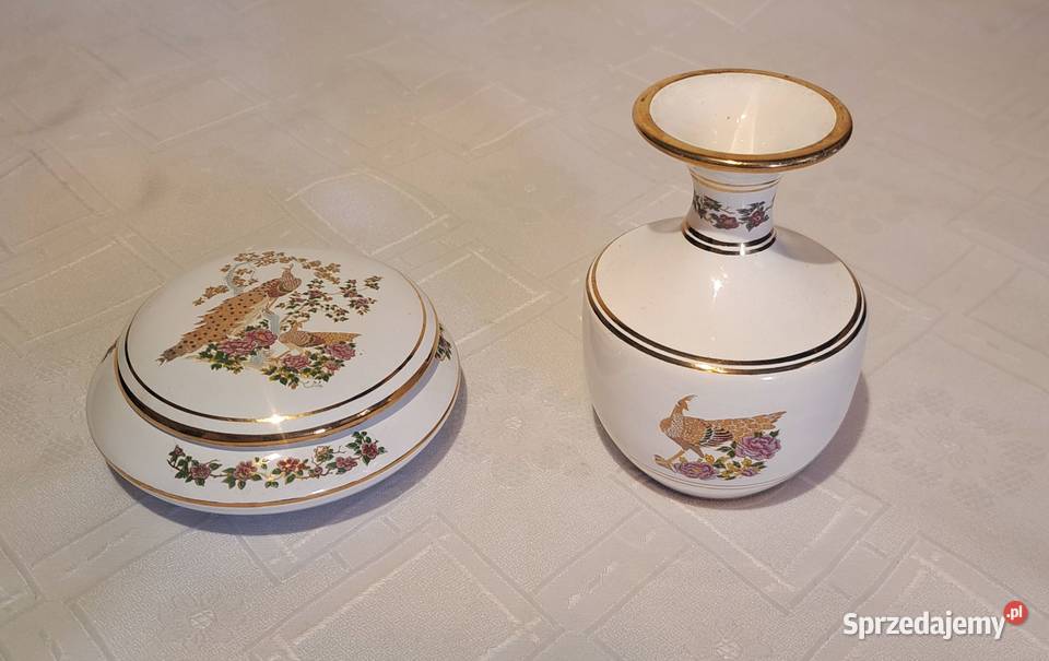 porcelanowe puzderko wazonik sygnowane Grecja mazowieckie Warszawa