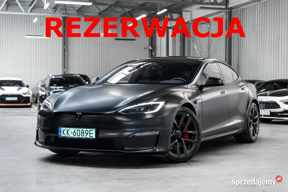 Tesla Model S Plaid 1020 17 000 Gwarancja