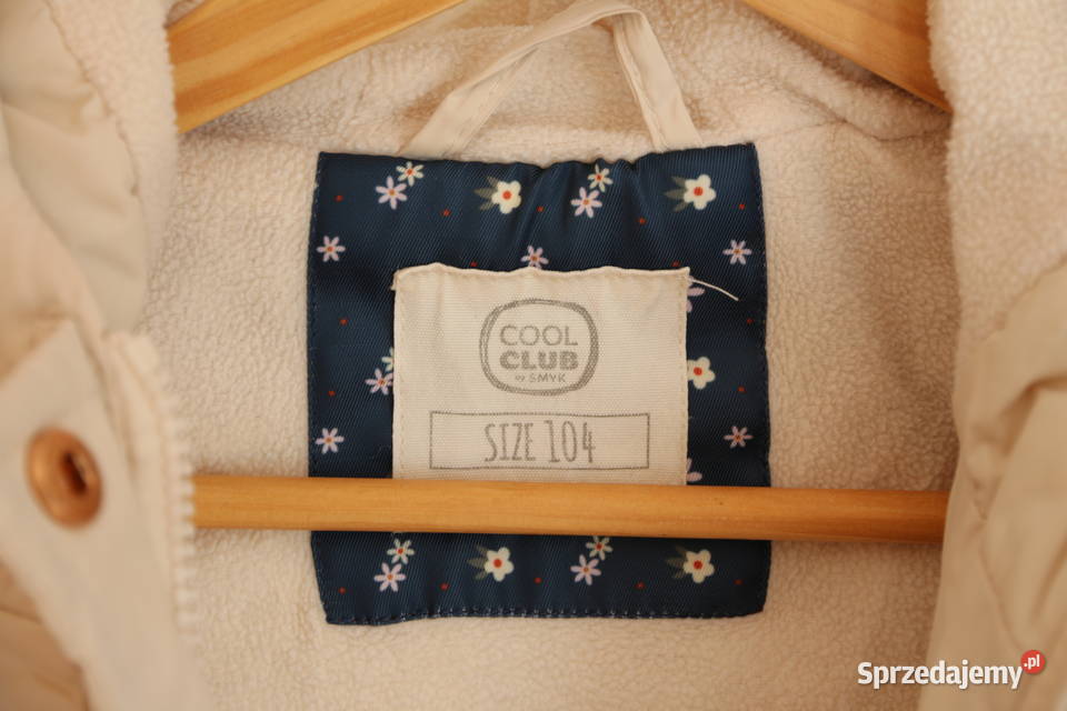 Kurtki zimowe dziewczynki rozmiary 98 do110 Cool Club Wrocław