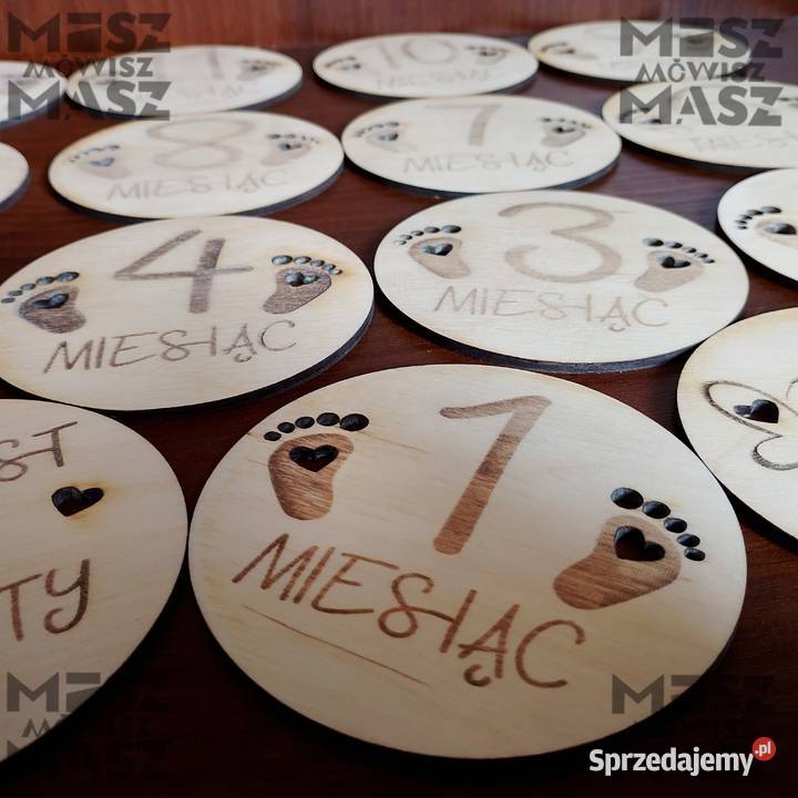 Medale Tabliczki pierwsze 12 miesięcy Święta Racot sprzedam