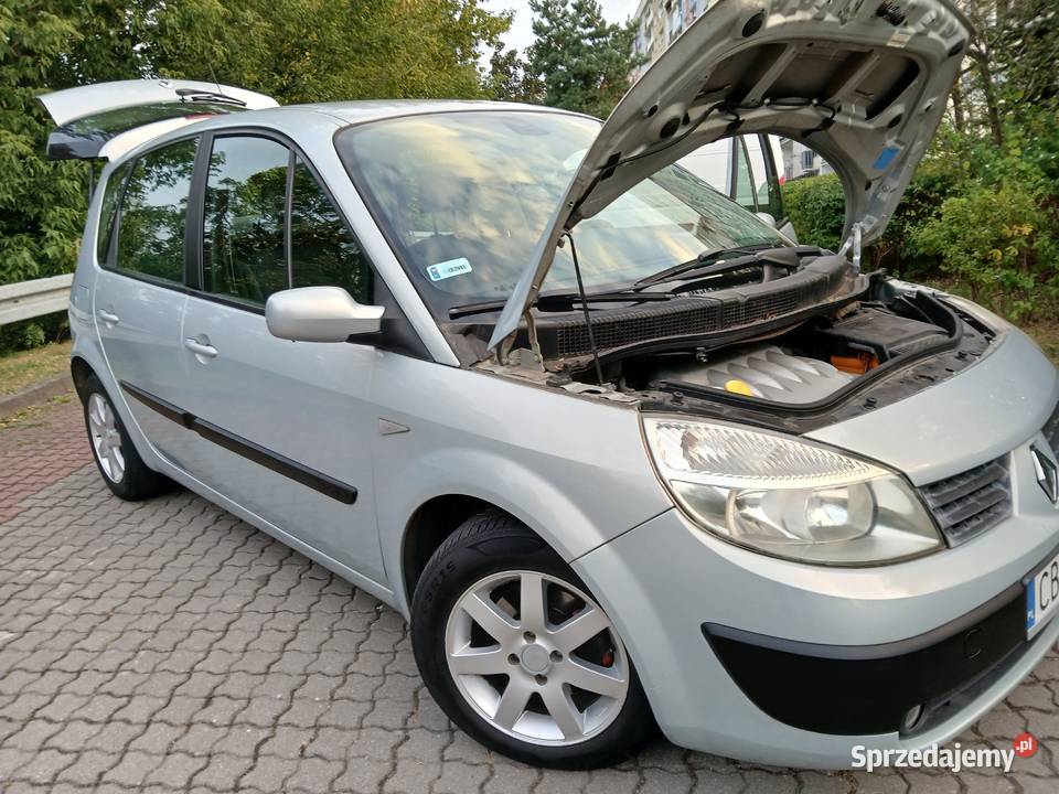 reno scenic 20032004 bez korozji 16b klima ASR (kontrola trakcji) Bydgoszcz