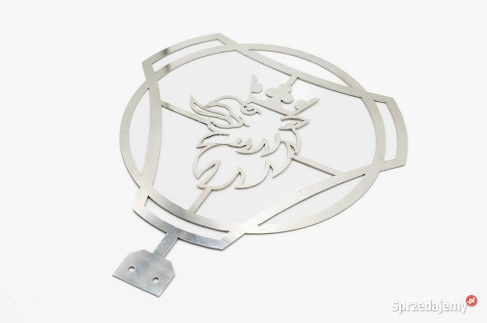 SCANIA V8 emblemat lustro STOJAK NIERDZEWKA Kobierno