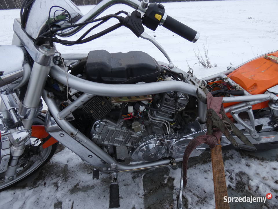 motocykl hyosung aguila gv650 dawca części rama Korczew