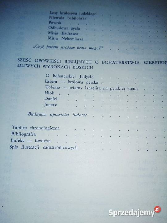 Opowieści biblijne Kosidowski książki Pierwsze Warszawa