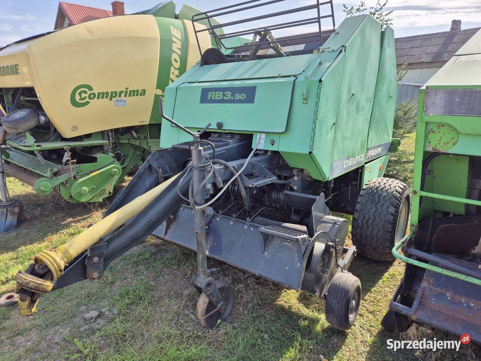 Prasa belujaca John Deere Claas Gallignani nieuszkodzony Okrzeja