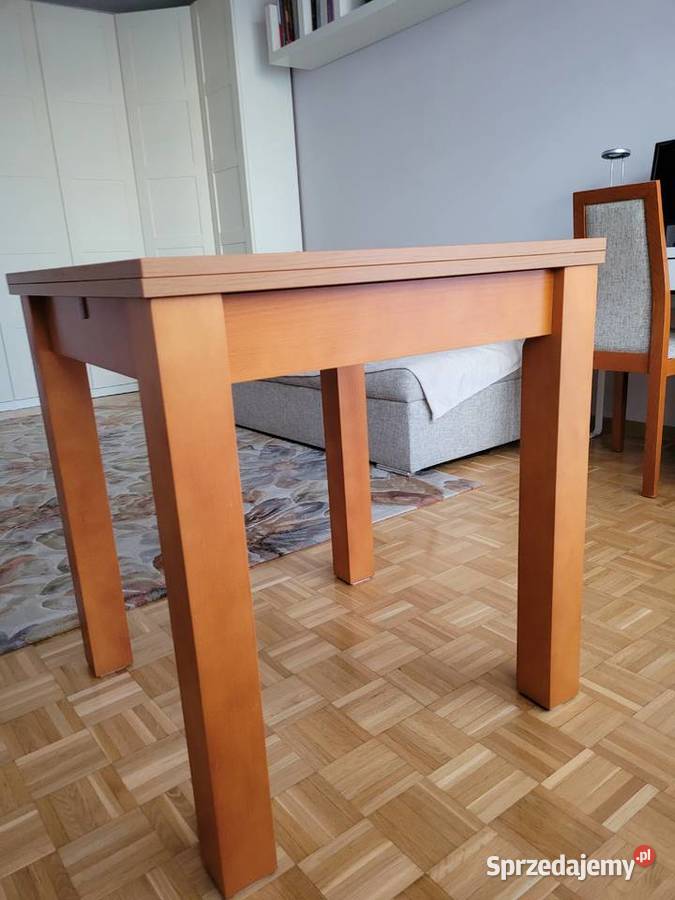 Stół rozkładany 3 krzesła kolor olcha stan Dom i Ogród mazowieckie Warszawa