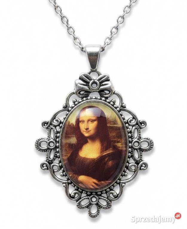 GIOCONDA MONALIZA WISIOR NASZYJNIK VINTAGE W śląskie Częstochowa