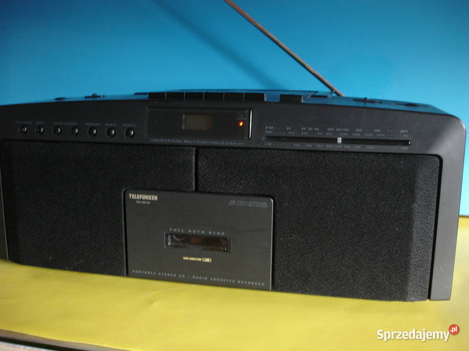 Radiomagnetofon z CD TELEFUNKEN RCX300CD Radioodtwarzacze