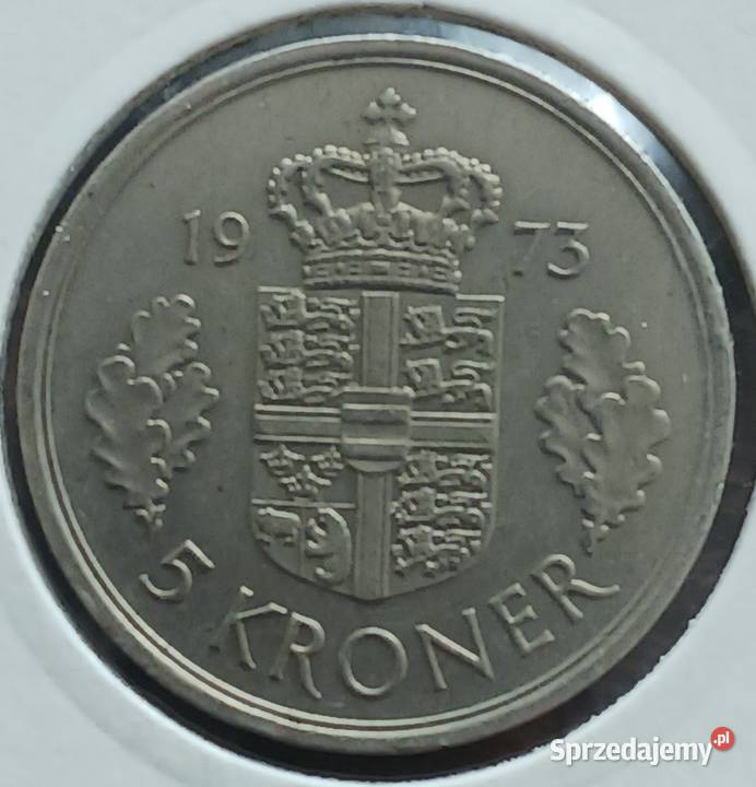 5 Koron Dania 1973 r Małgorzata II