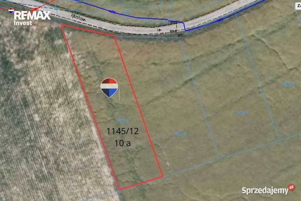 Piękna działka Kiczyce 1000 m utwardzona sprzedam